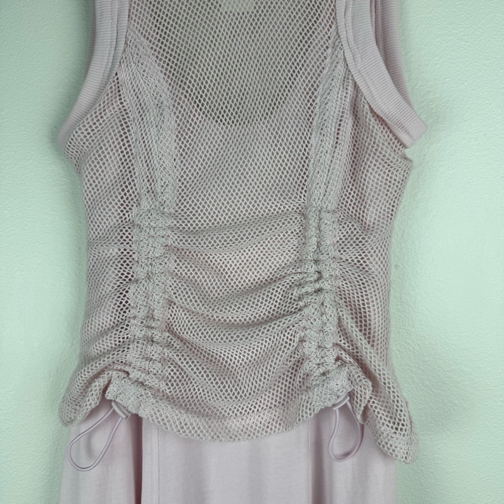 NEW Daily Practice by‎ Anthropologie Forward Line Pink Midi Dress Womens XSP - Picture 7 of 14
